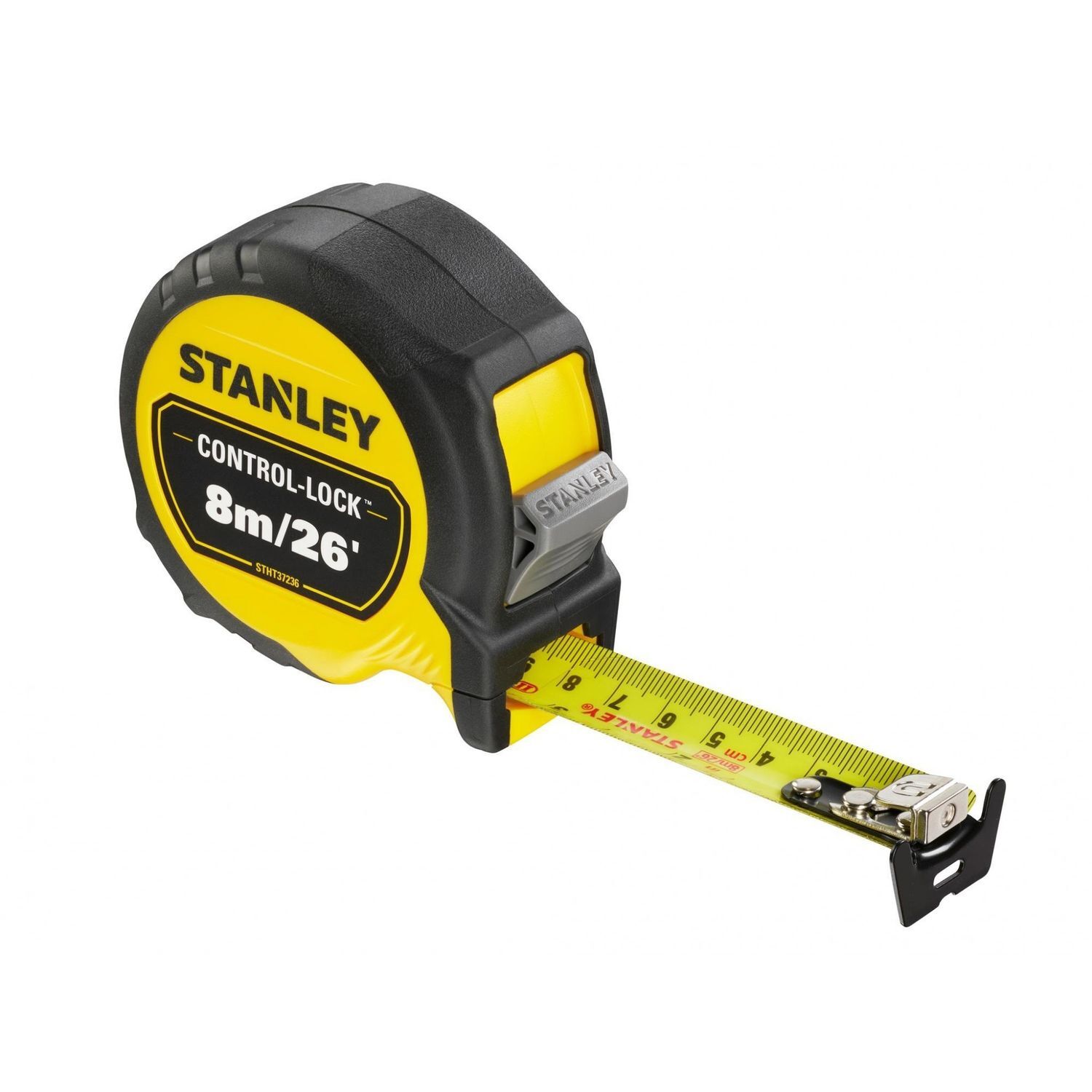 Stanley Hand Tools Control-Lock Pocket Tape - Multi Colour