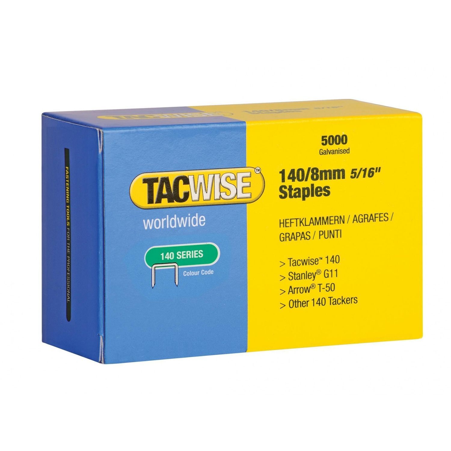 Tacwise 140 Series Galvanised Staples A - Galvanised