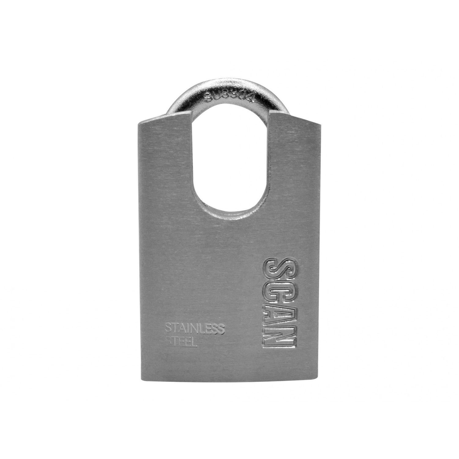Scan Stainless Steel Shrouded Padlock A - Multi Colour