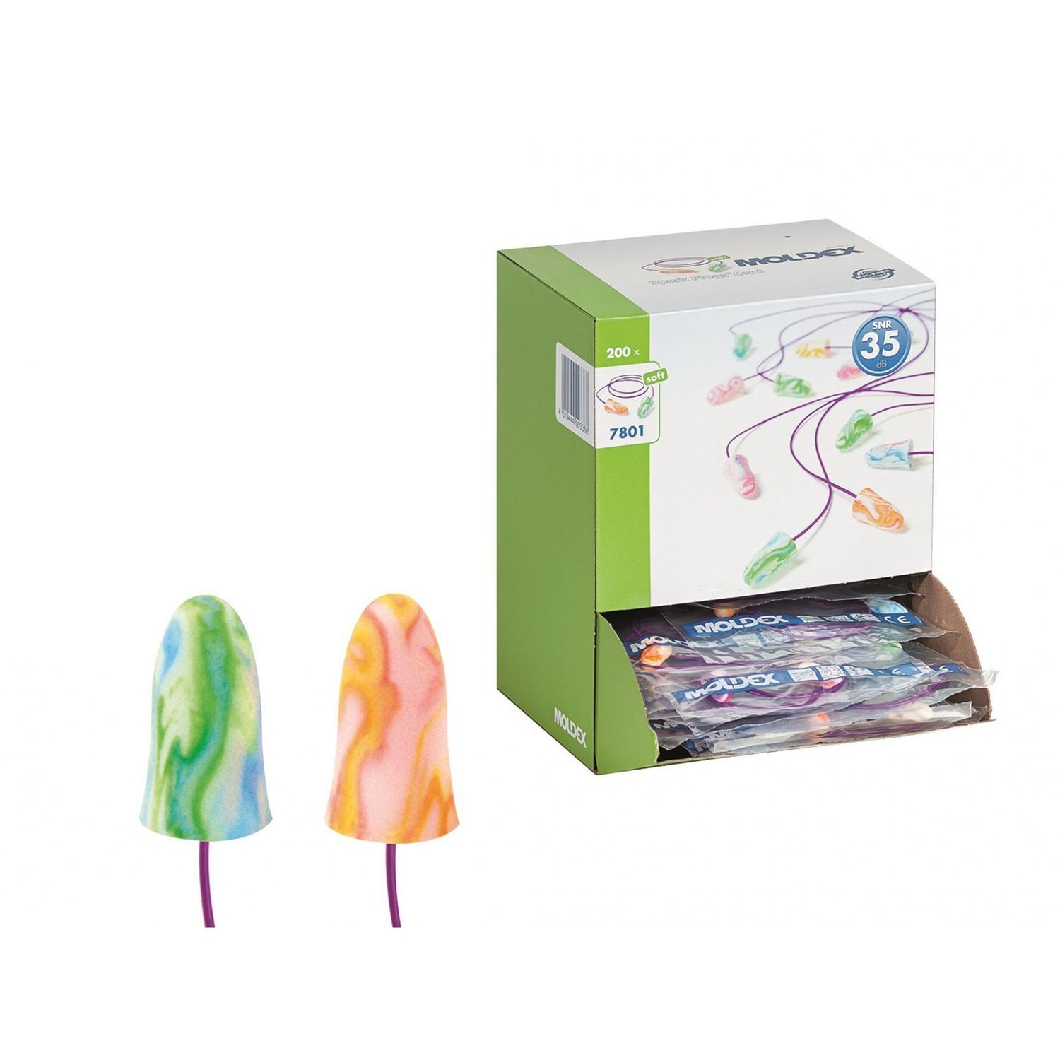 Moldex Spark Plugs Earplugs A - Multi Colour