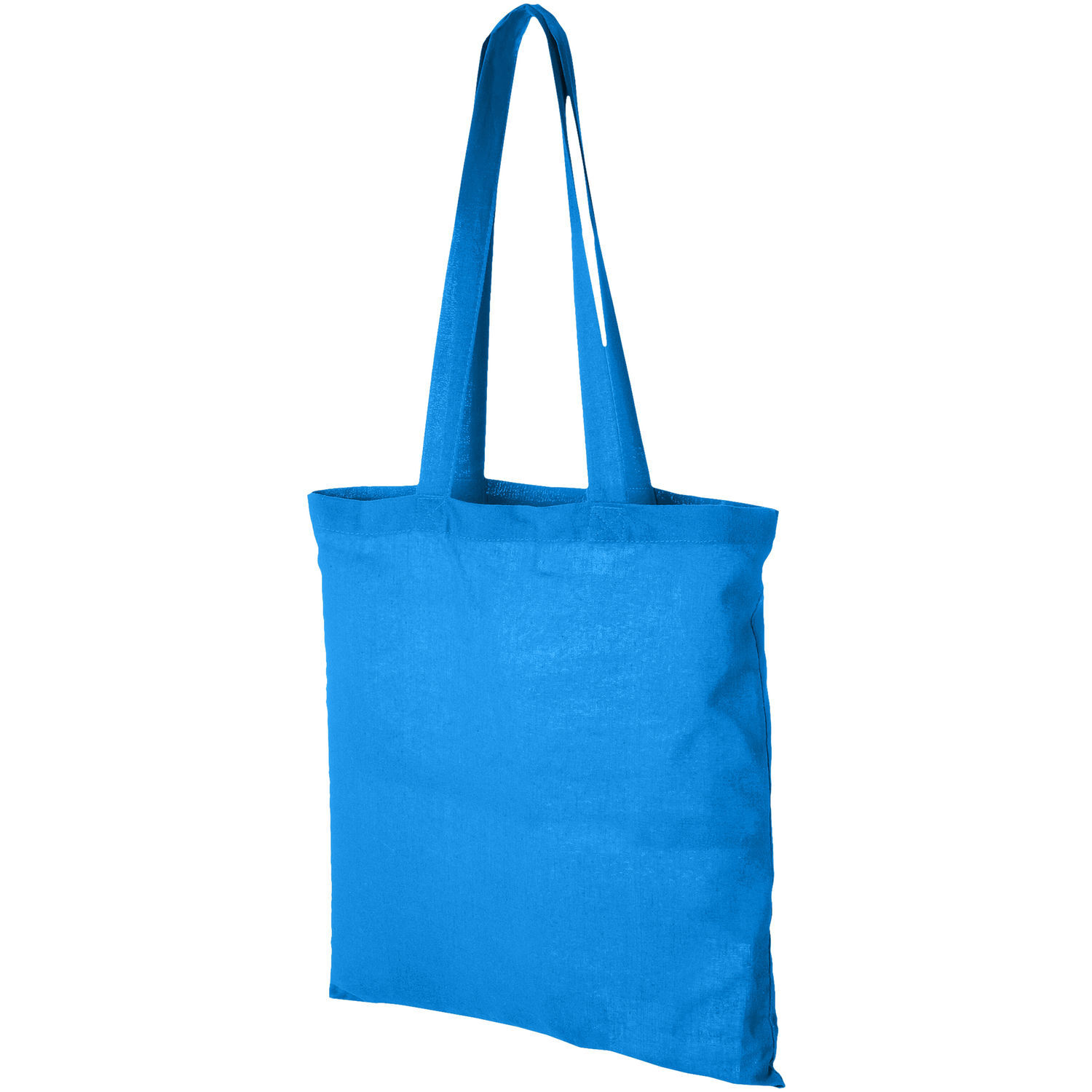 Bullet Carolina Cotton Tote - Aqua Blue