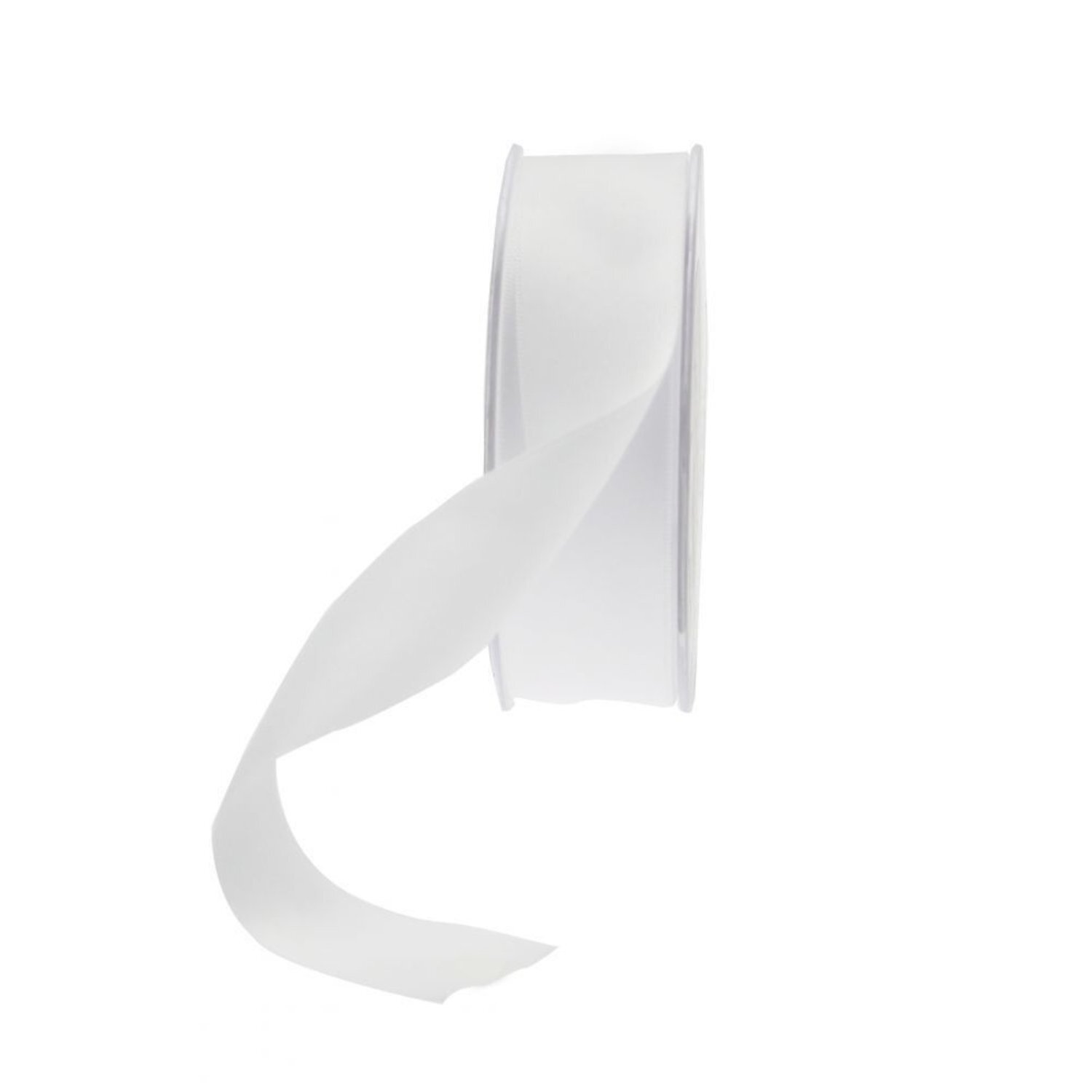Kdmd Unisex White Satin Ribbon 25Mm 2 Pack - Image 2