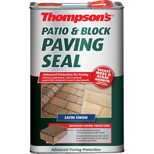 Thompson's Patio & Block Paving Seal Satin 5 litre