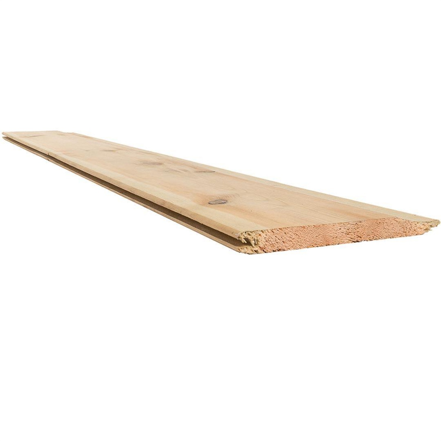Snowdon Timber Treated Tongue And Groove Shiplap Cladding 15X120x2100mm Pack Of 25 - Natural / 10