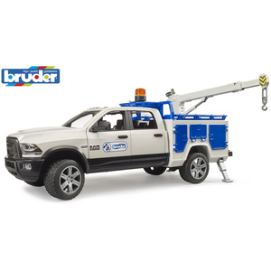 RAM 2500 Service truck with rotating beacon light