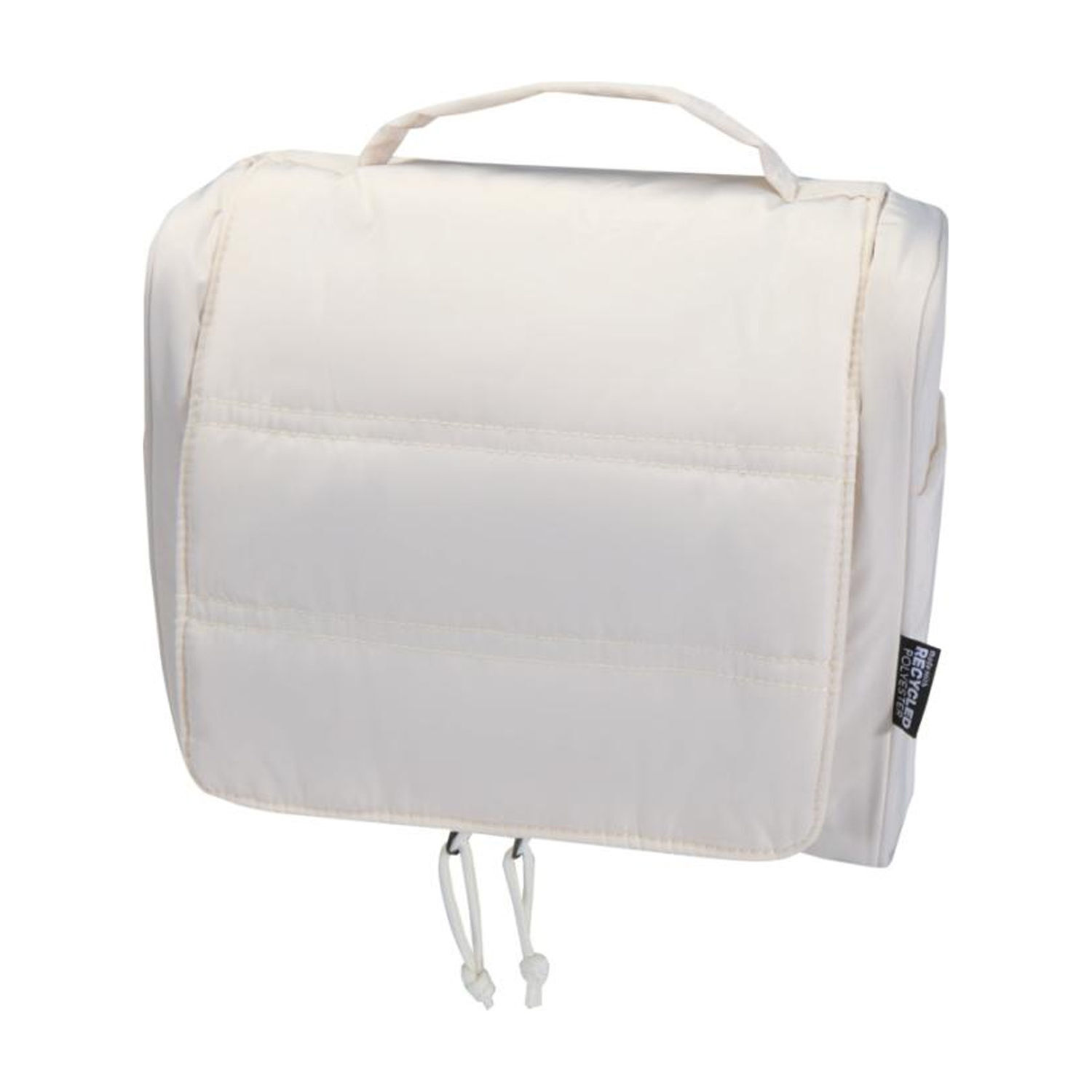 Floso Beauty Hanging Recycled Puffer 8L Toiletry Bag A - Sandstone