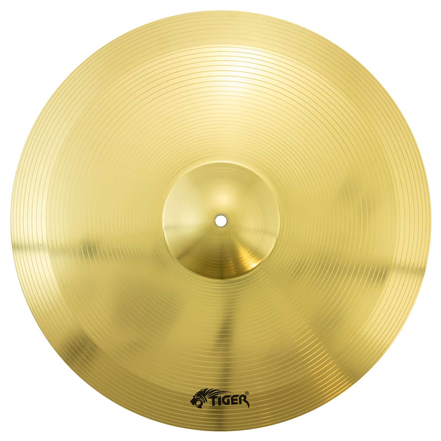 Tiger Music Medium Ride Cymbal - Ideal Add On For Starter Drum Kits - Neutral