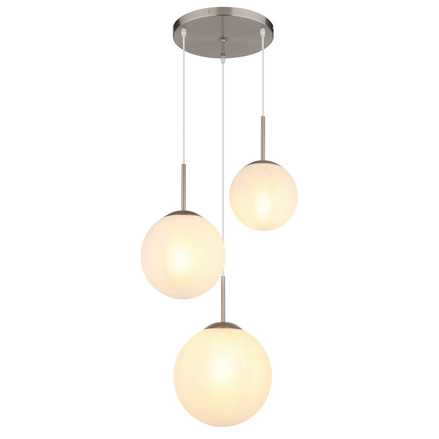 Globo Lighting Pendant Light Nickel