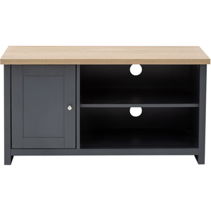 Slate Blue Lancaster Small TV Cabinet shot 698485