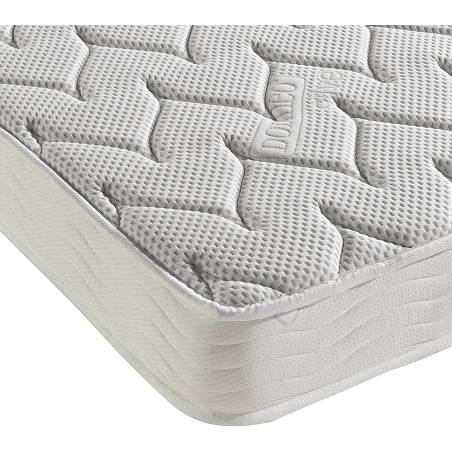Dormeo Silver Memory Foam Mattress - White King