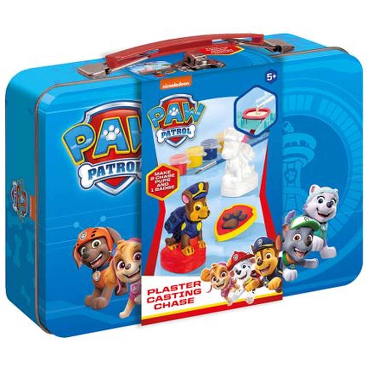 Paw Patrol Plaster Pups Suitcase - Blue
