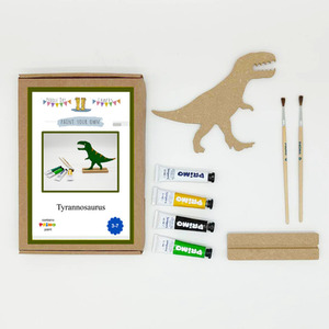 Puddle Day Crafts Paint Your Own T-Rex Kit