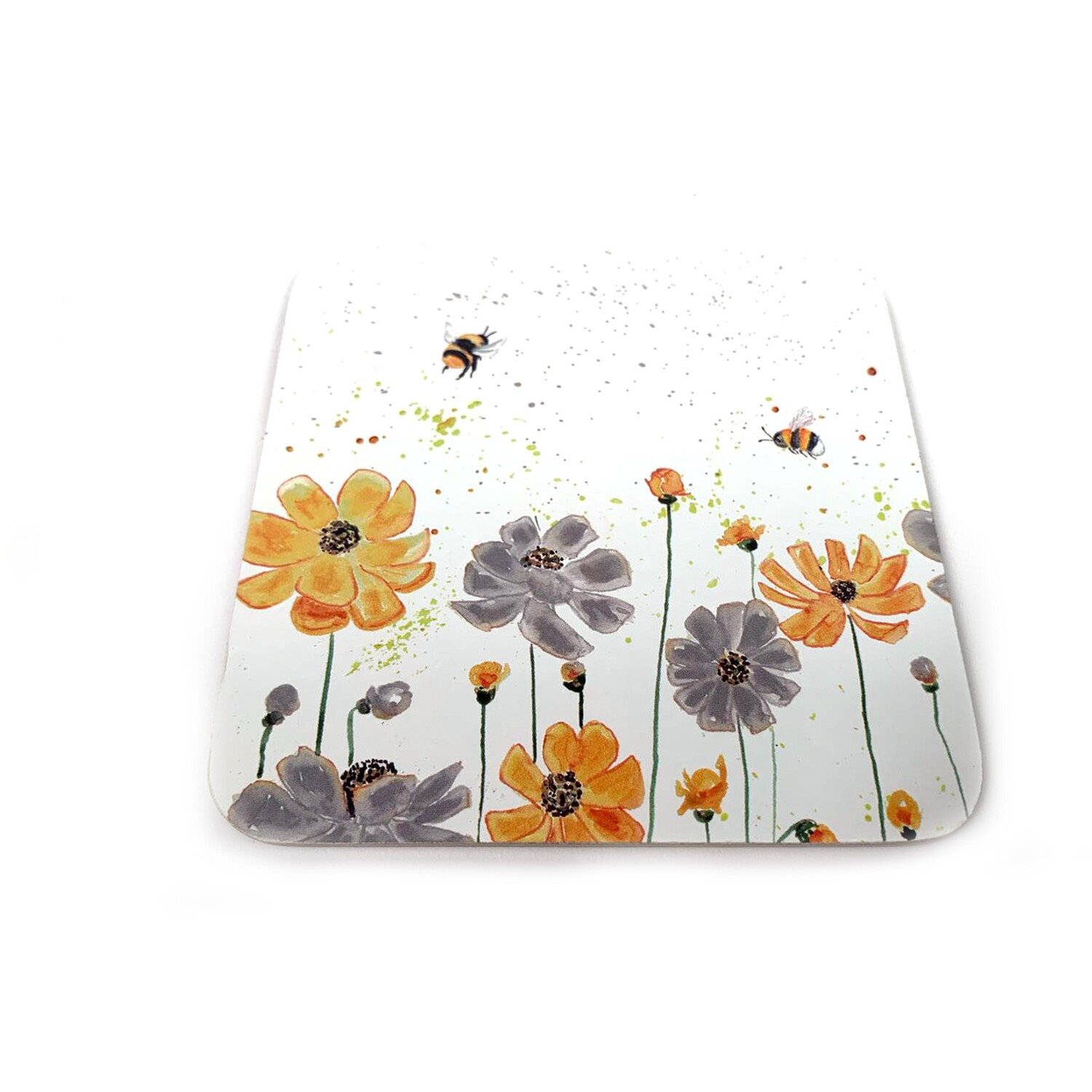 Image of Set of 6 Summer Bees Coasters&hellip;