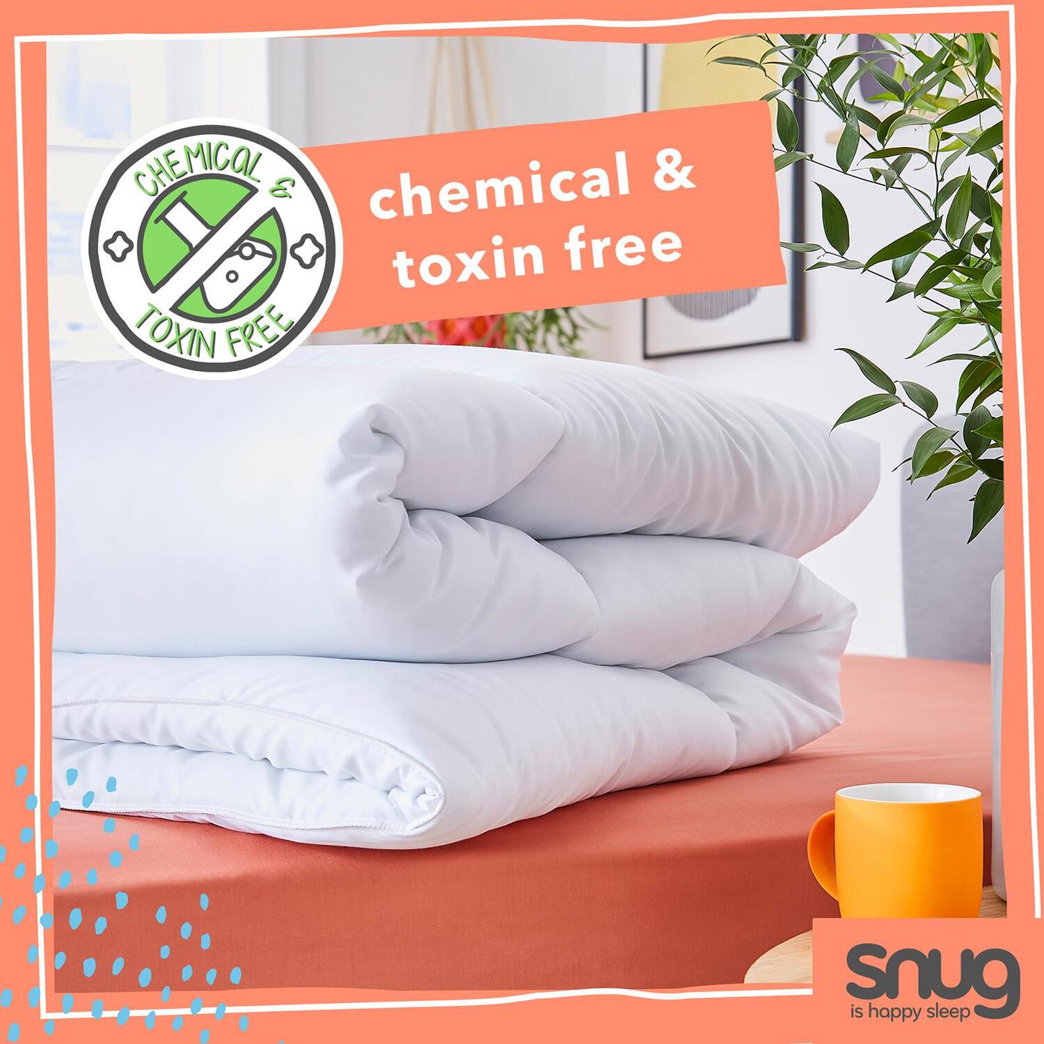 13 5 Tog Duvet Quilt - White Double