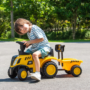 Kids Ride on Tractor with Detachable Trailer
