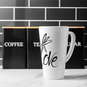 Love Type Latte Mug
