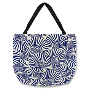 Striped Sea Shells Tote bag