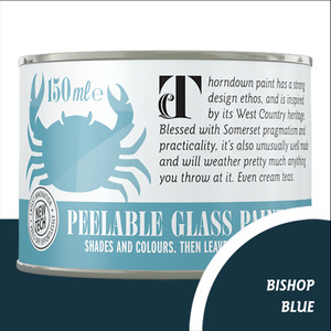 Thorndown Bishop Blue Peelable Glass Paint