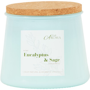 Eucalyptus and Sage Cork Candle