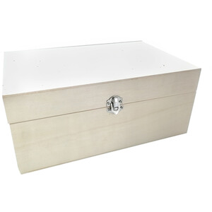 Wooden Storage Box with Lid