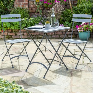 Garden Metal Bistro Set