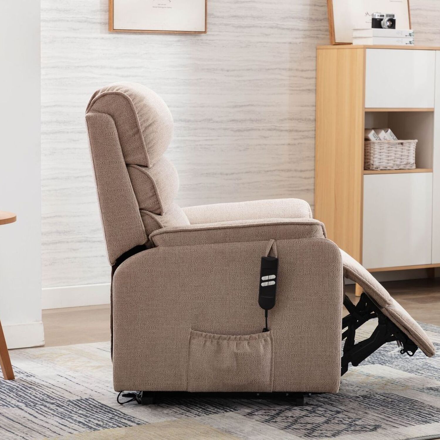 Carlton Riser Recliner - Lisbon Wheat