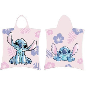 Stitch Hooded Towel Pink ()