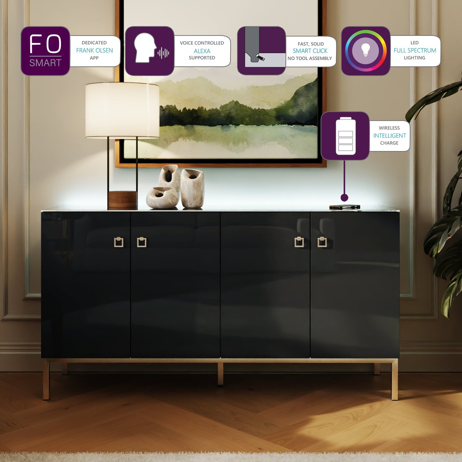 Lyra Sideboard - Black
