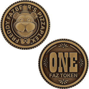 Five Nights at Freddy's One Faz Token Coin