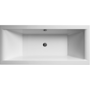 Double Ended Straight Shower Bath 1700mm x 700mm