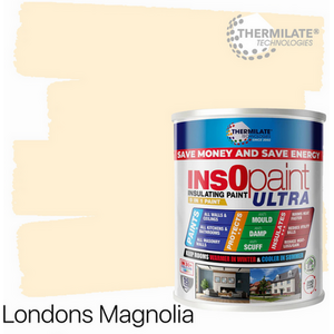 London's Magnolia / 5l InsOpaint ULTRA INSULATING and ENERGY SAVING PAINT shot 8366304