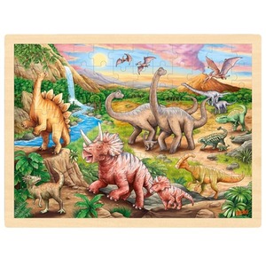 Dinosaur Track Puzzle