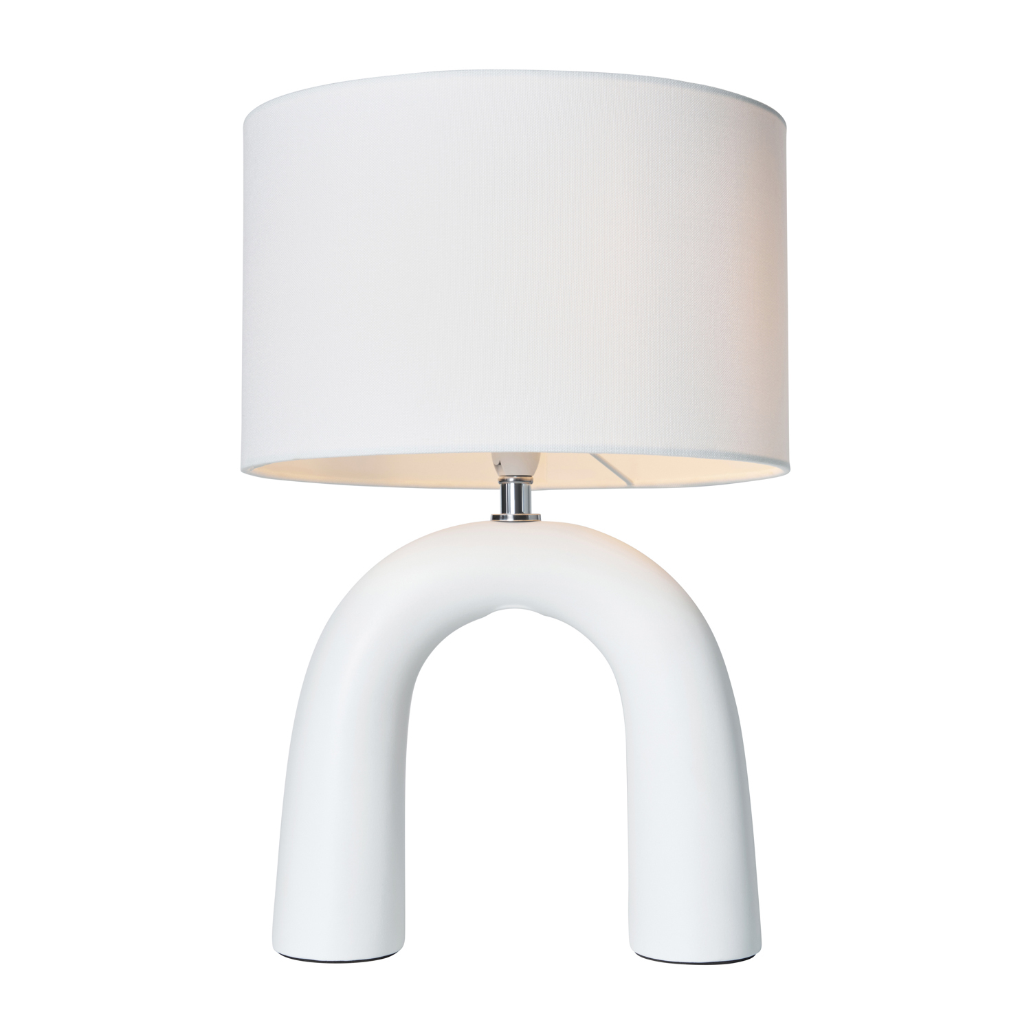 Image of Bridget Scultural Table Lamp with White&hellip;