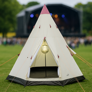 2-3 Man Pop-Up Teepee Festival Camping Tent