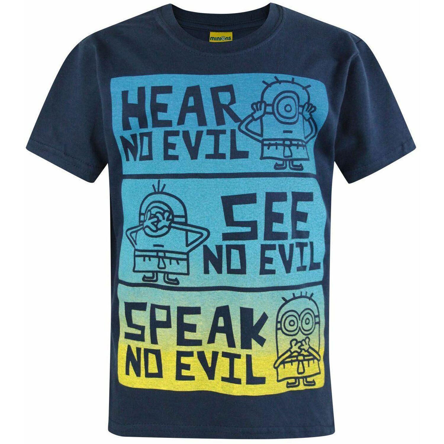 T-shirt Uomo MINIONS In The Making – Nero, Vestibilità Regular, Prodotto Ufficiale - 2