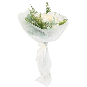 Frosted Fir Peony and Hydrangea Bouquet
