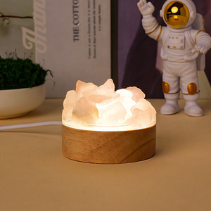 Natural Crystal Cluster Eye Protection Atmosphere Night Light