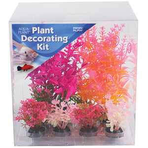 6 Piece Aqua Plant Decorating Kit