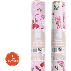 Christmas Western Gift Wrap