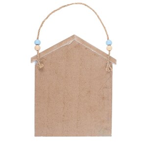 Coastal Adventure Beach Hut Hanging Decoration