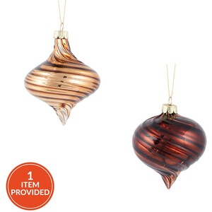 Lustrous Swirl Droplet
