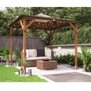 Dunster House Wooden Gazebo Erin