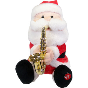 Animated Musical Santa Decoration