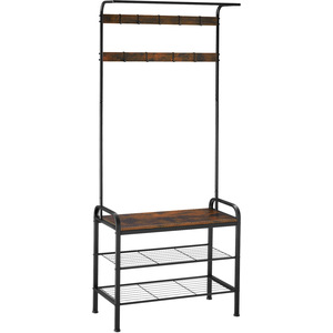 Coat Stand, Shoe Rack, Bench Seat, Hooks