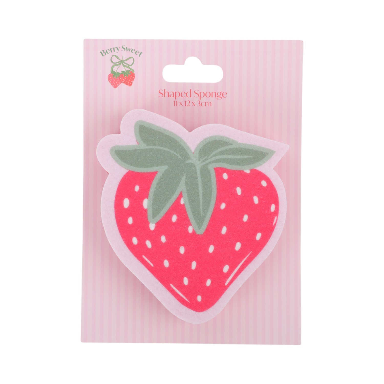 Image of Berry Sweet Shaped Sponge - Pink