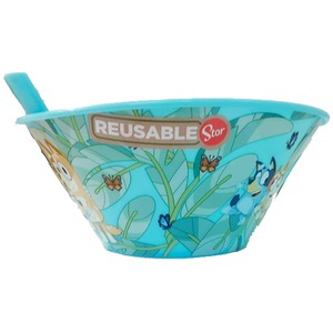 Bluey Sippy Bowl With Straw 500ML