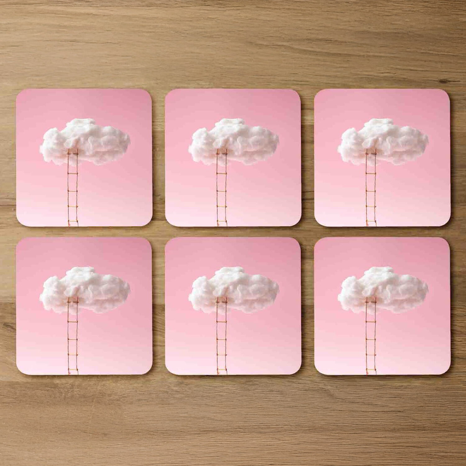 Image of Ladder To the Cotton Clouds Coaster&hellip;
