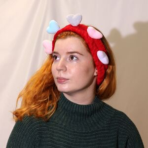 Cute Makeup Headbands Love  Hearts (assorted) MultiColor