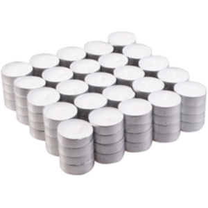 100x Unscented Tealights for Every Occasion