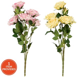 Artificial Colourful Rose Bunch Bouquet